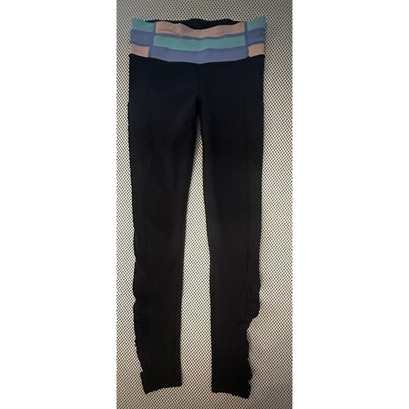 LULULEMON Speed Tight Leggings‎ Full On Luxtreme Women Sz 4 Black Gym Yoga Small - Picture 13 of 16